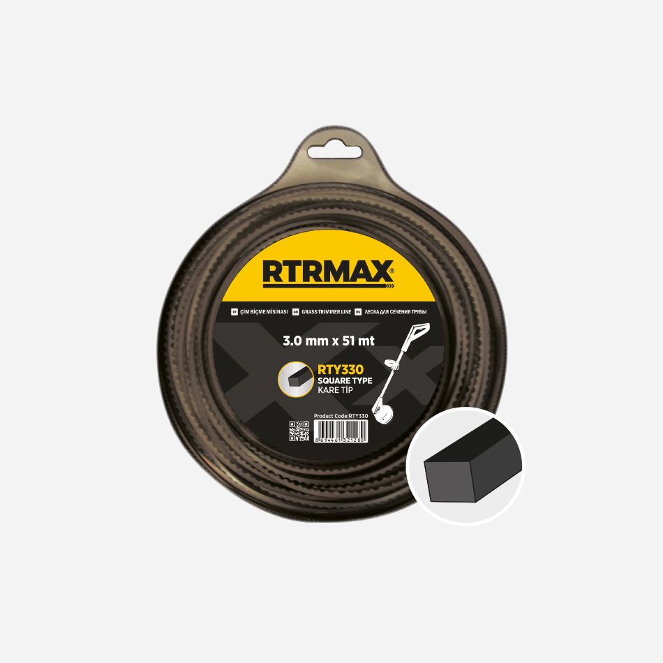 Rtrmax Rty330 3.0mmx51mt Çim Biçme Misinası 