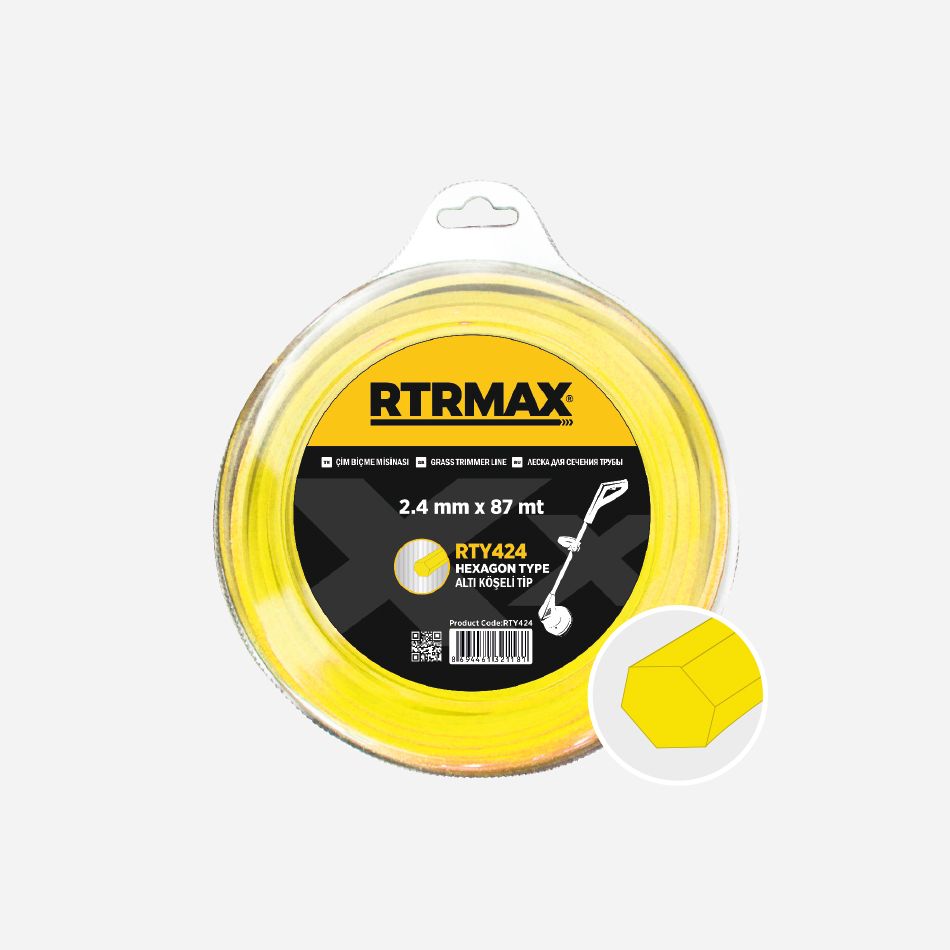 Rtrmax Rty430 3.0mmx56mt Çim Biçme Misinası 