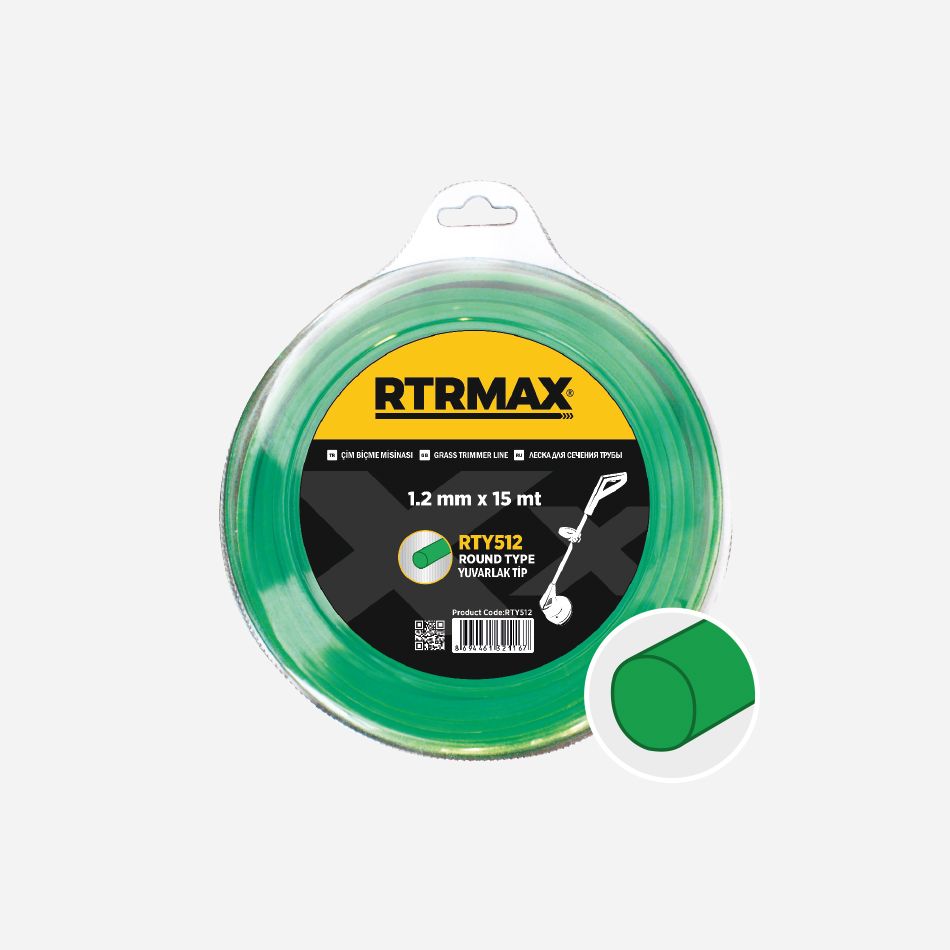 Rtrmax Rty519 3.0mmx15mt Çim Biçme Misinası 