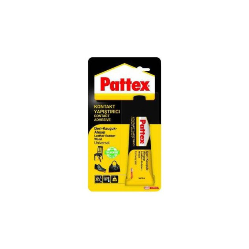 Pattex Kontak Yapıştırıcı Deri Kauçuk Ahşap 50 Ml