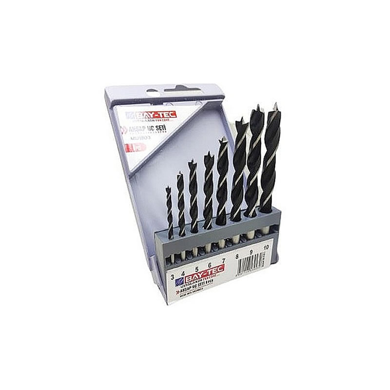 Bay-Tec Ahşap Uç Seti 8 Parça Mu1803