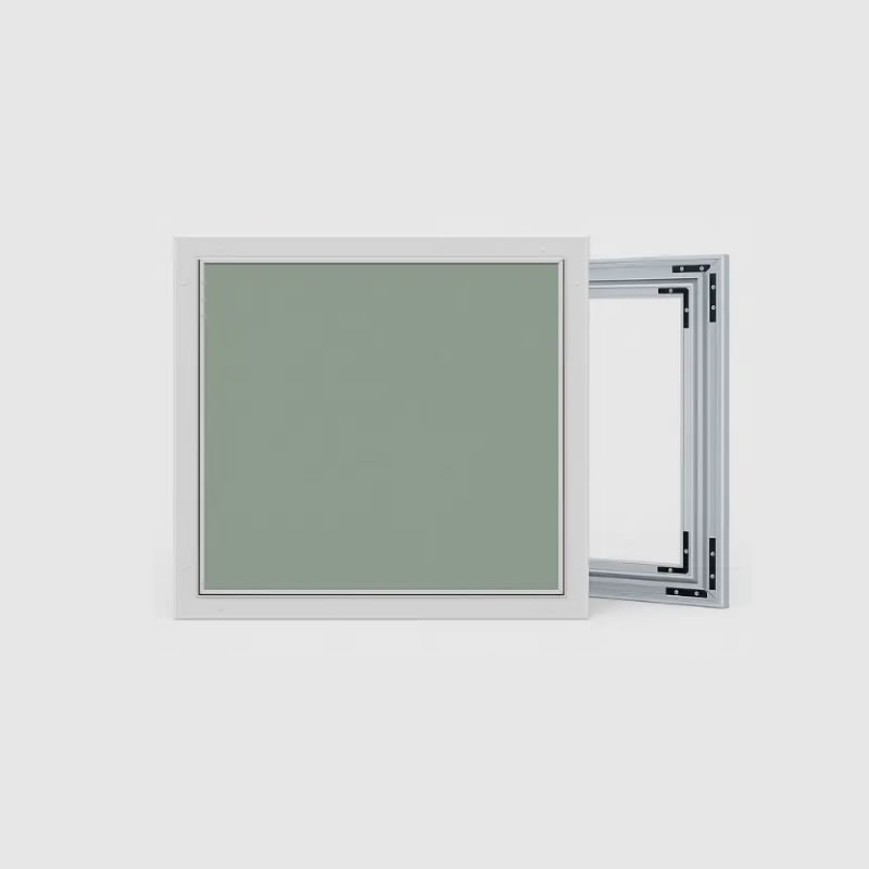 Alfor Müdahale Kapak Seti 5x30x30 Cm -Alüminyum Beyaz (Alçı Uygulamalı )