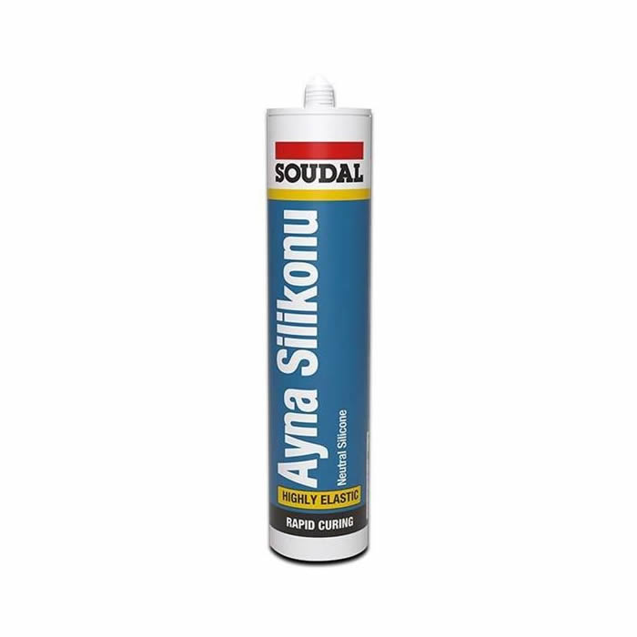 Soudal Ayna Silikonu Şeffaf 280ml ( 160046 )