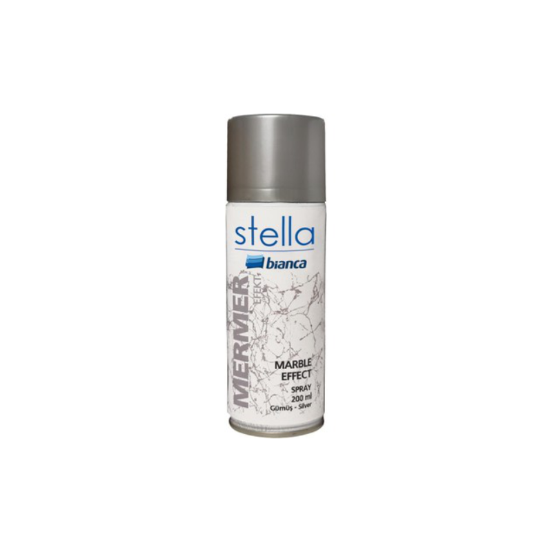 Bianca Stella Sprey Mermer Efekt Gümüş 200ml
