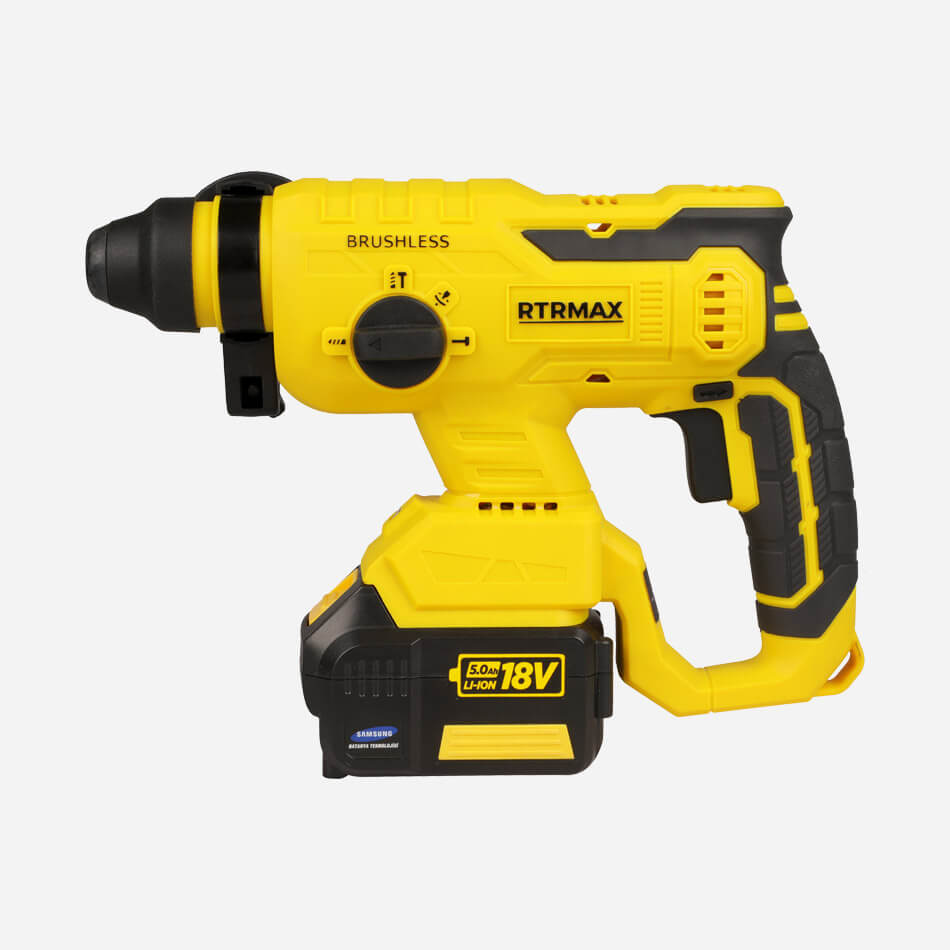 Rtrmax Rtx2095 Akülü Elektropnömatik Kırıcı-Delici 18v 2.2j ( Kömürsüz ) 
