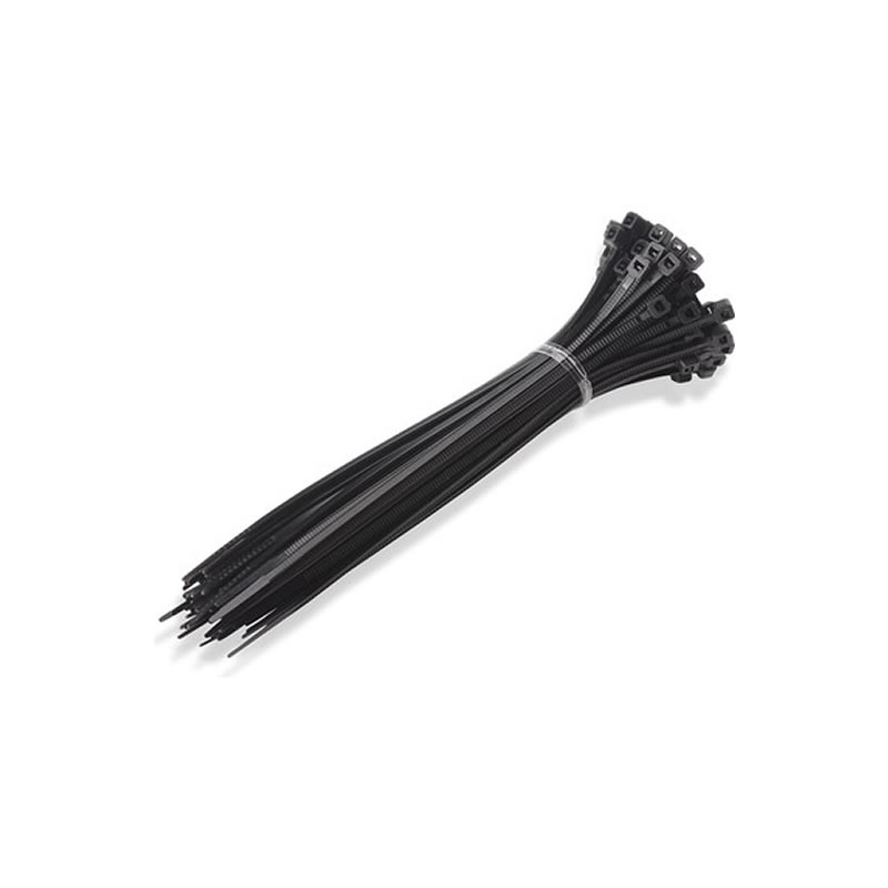 Siyah Kablo Bağı 3.5x140 ( Cırt Kelepçe 100 Adet )