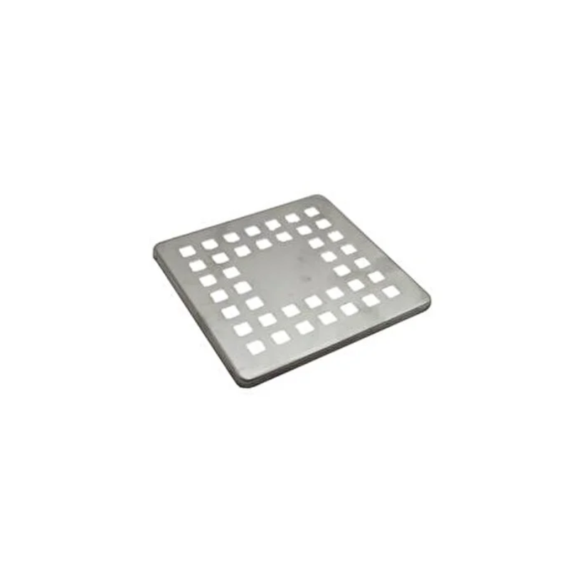 10x10 Kare Paslanmaz Yer Sifon Kapağı