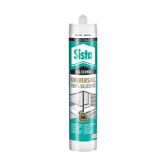 Sista Silikon Beyaz 280 Ml 