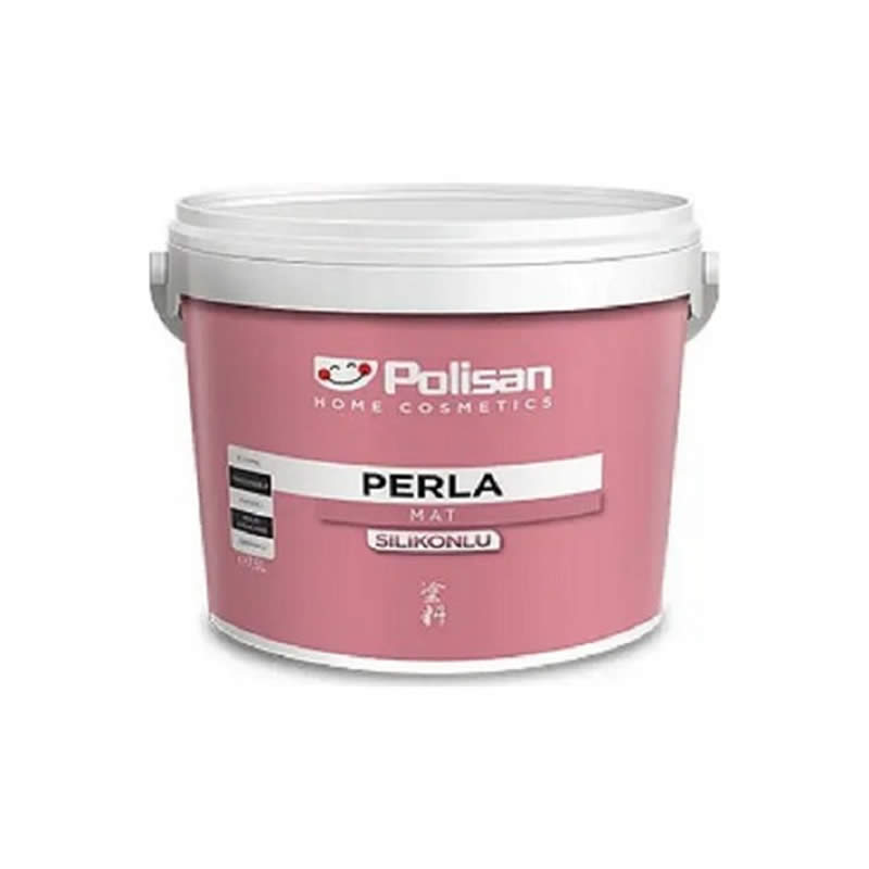 Polisan Perla Mat Silikonlu Boya 2.5 Lt Mix A Baz 