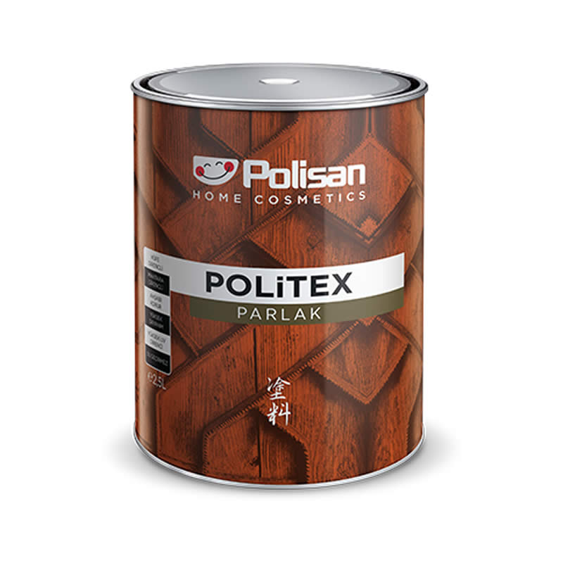 Polisan Politex Vernikli Parlak Fındık 2.5 Lt Ahşap Boyası