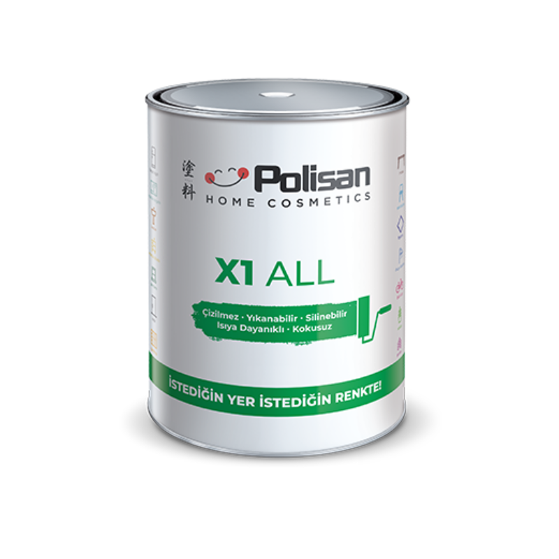 Polisan X1 All Boya 0.75 Lt Mix C Baz 