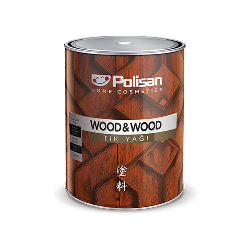 Polisan Wood&Wood Tik Yağı 0.75 Lt