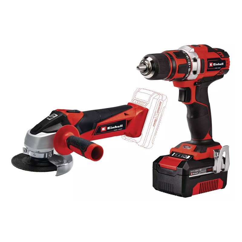 Einhell Te-Tk 18/2 Li Kit (Cd+ag) Akülü Alet Seti
