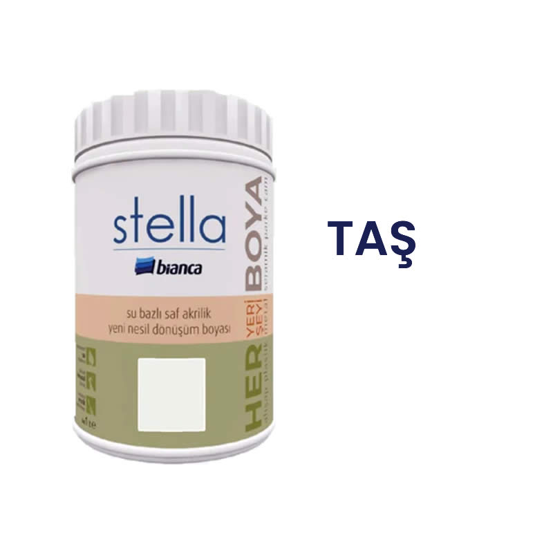 Bianca Stella Boya 1lt Taş