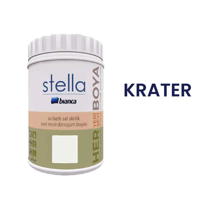 Bianca Stella Boya 1lt Krater 