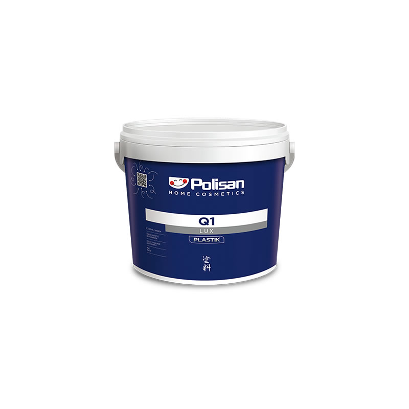 Polisan Q1 Lüx Plastik Boya 2.5 Lt Siyah