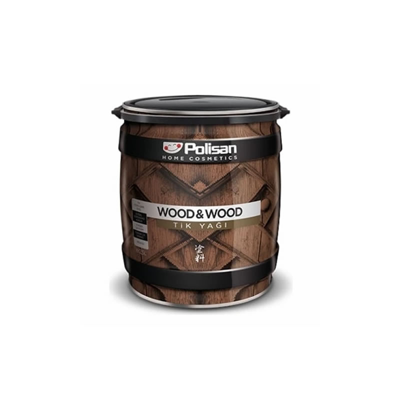 Polisan Wood&Wood Tik Yağı 2.5 Lt