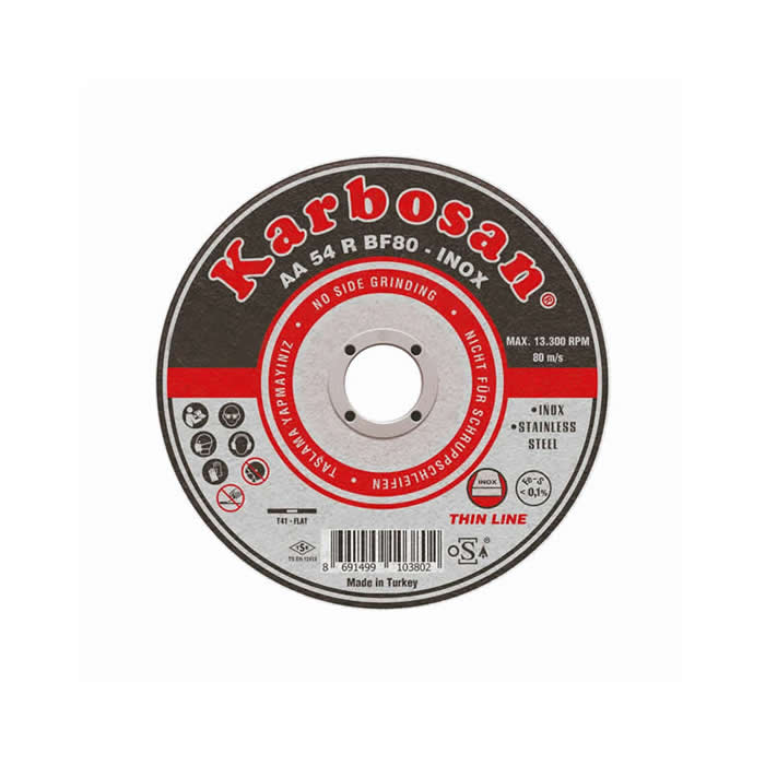 Karbosan İnox Thınlıne Kesici 115x1.0x22 (910380)