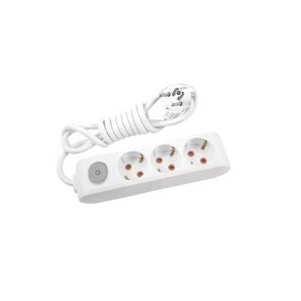 Viko Üçlü 2mt Anahtarlı Topraklı Priz Ç.K Multilet Uzatma Kablosu 90117302