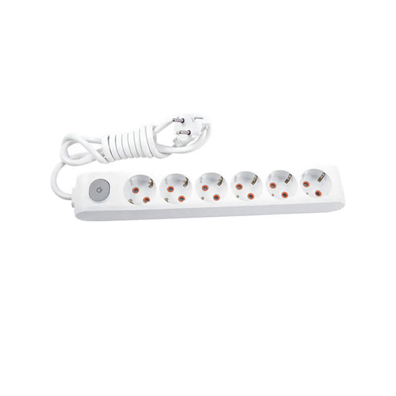Viko Altılı 2mt Anahtarlı Topraklı Priz Ç.K Multilet Uzatma Kablosu 90117602
