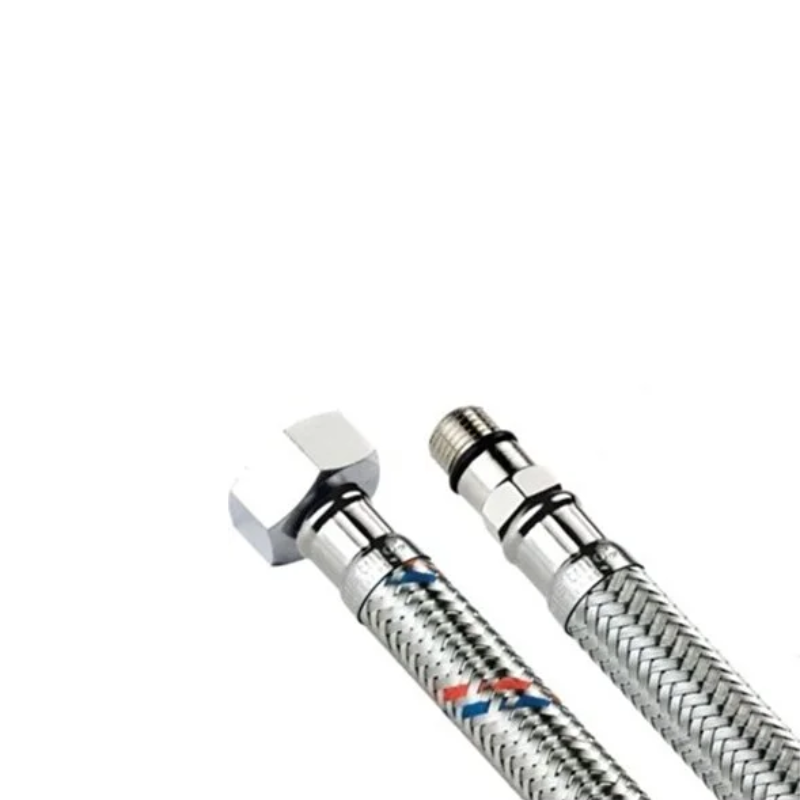 3/8 - M10 100 Cm Batarya Çelik Su Flexi