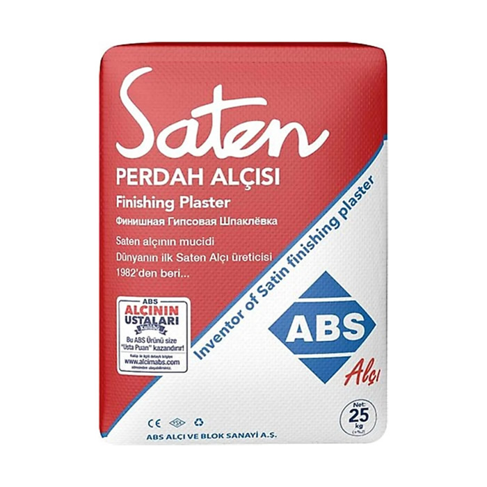 Abs Saten Alçı 25 Kg  