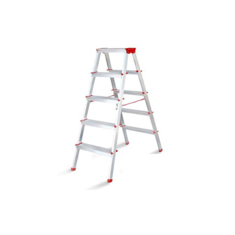 Alüminyum 5 Li Çift Çıkışlı Merdiven 