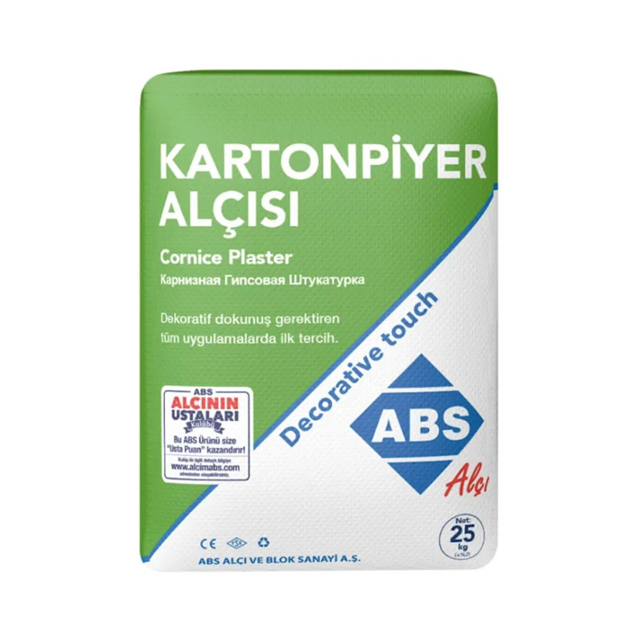 Abs Kartonpiyer Alçı 25 Kg