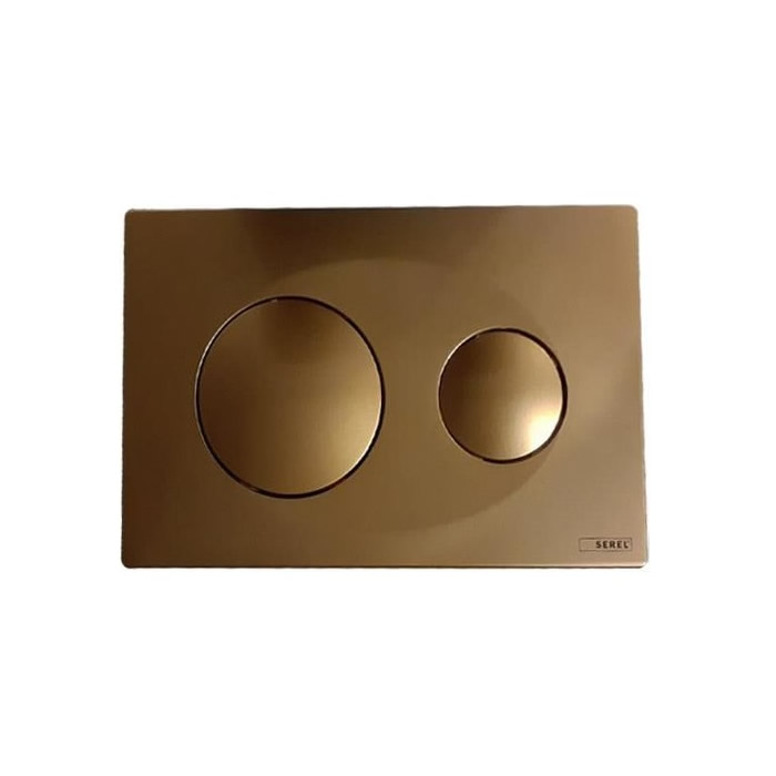 Gömme Serel Buton Panel Altın Gold Kaplama ( P400160  )