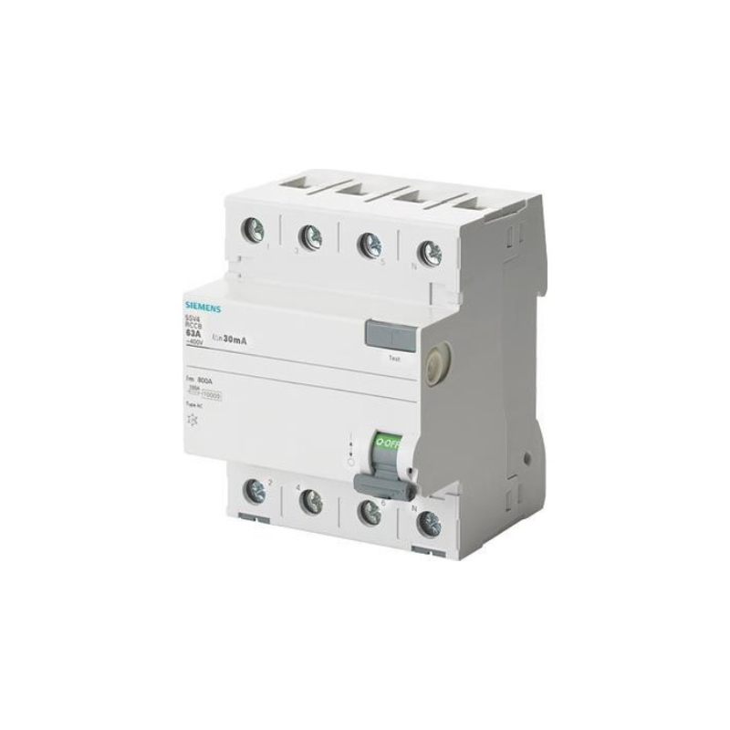 Siemens 3x40a 30ma Kaçak Akım Rolesi ( 5sv5344-6 Sigorta )