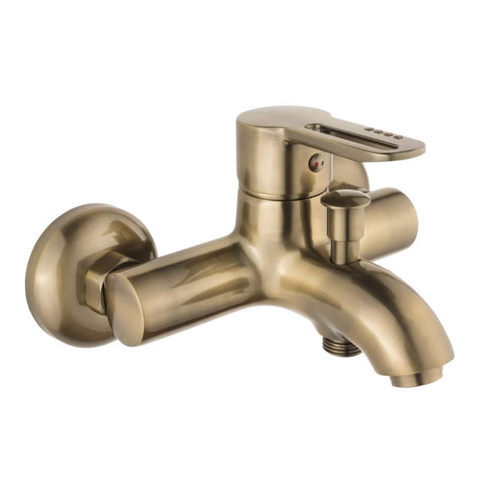 Kare Kın87044 İnci Antik Sarı Banyo Bataryası