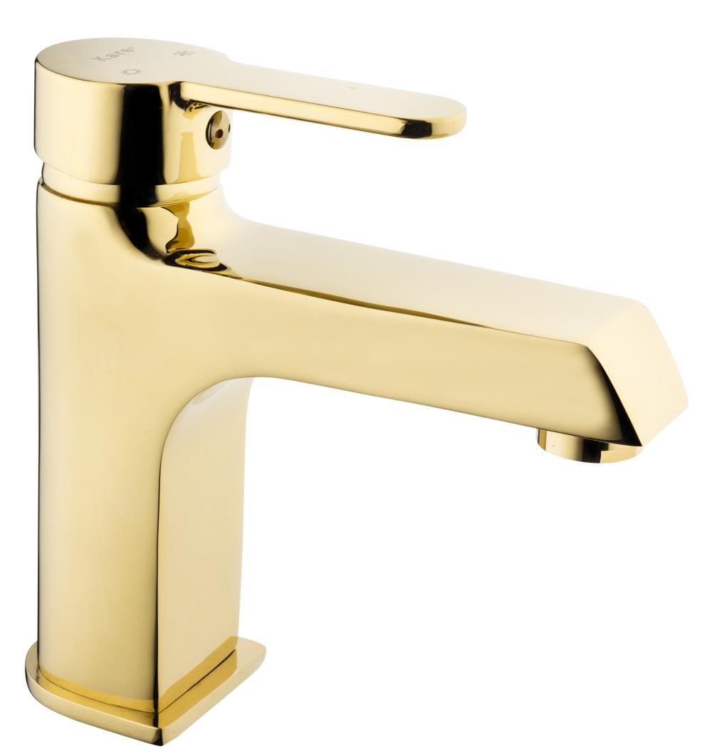 Kare Kst30031 Stil Gold Lavabo Bataryası 