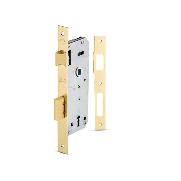 Kale Kilit 151r 40mm İç Kapı Gömme Kilidi Nikel Oval