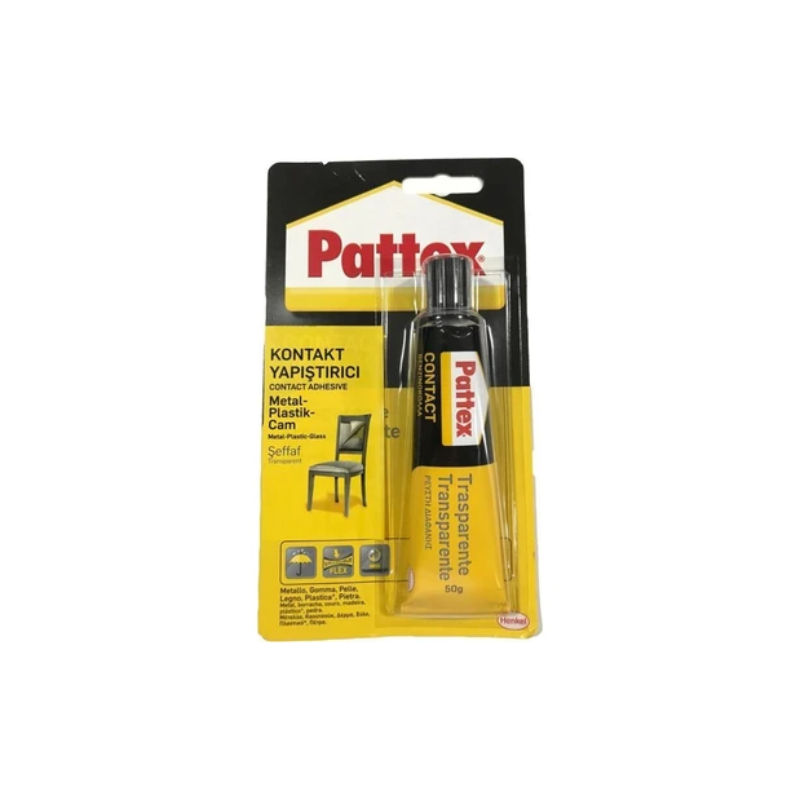 Pattex Kontak Yapıştırıcı Metal Plastik Cam 50 Ml