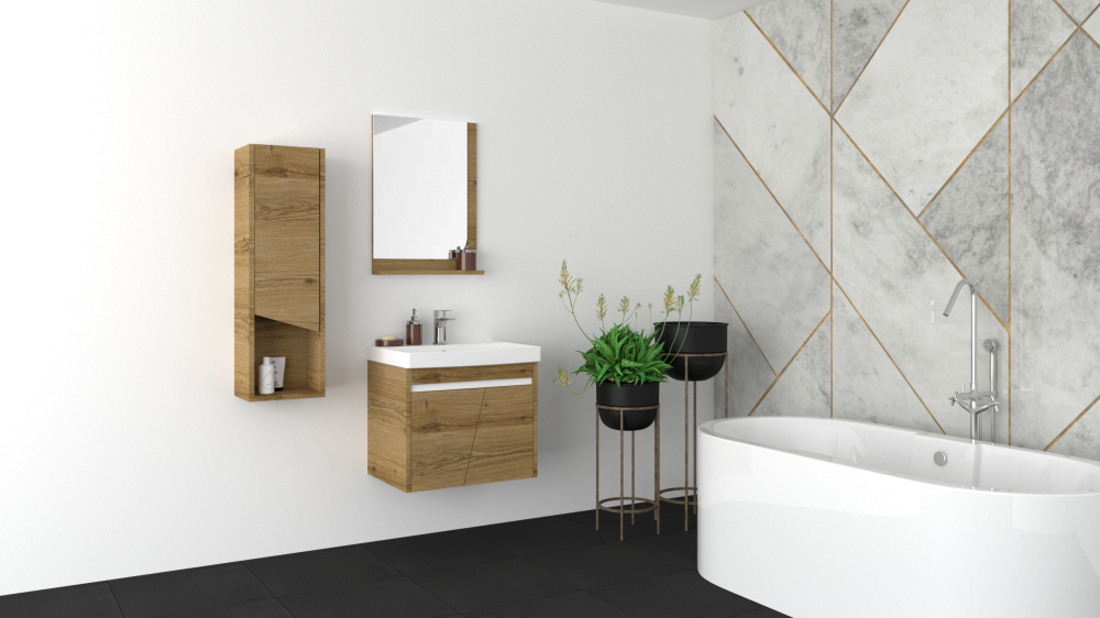 Venüs 60 Cm Banyo Dolap Takımı