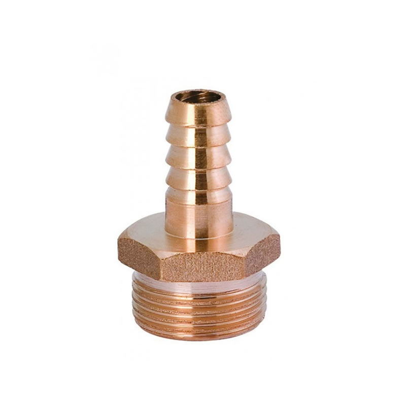 Sarı 1/2 8mm Hortum Rekoru Erkek Nipel