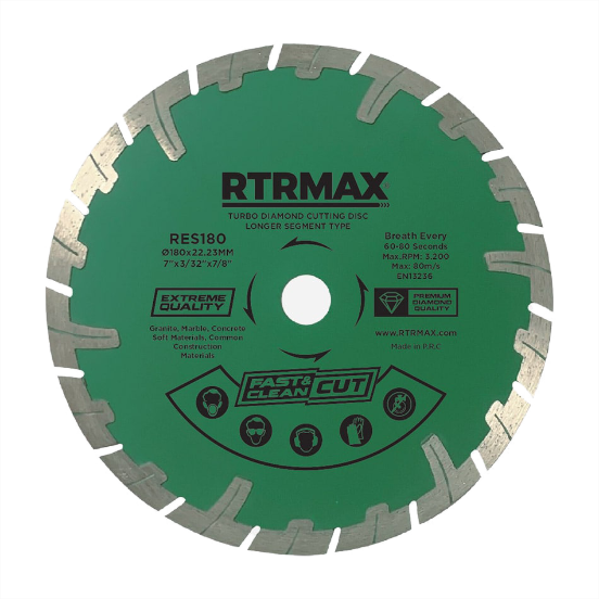 Rtrmax 180mm Soketli Elmas Testere Rea180