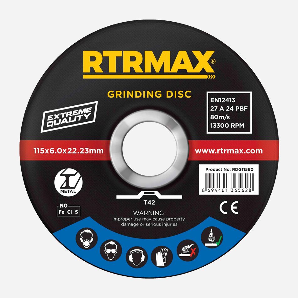 Rtrmax 115mm Çapak Alma Diski Rdg11560