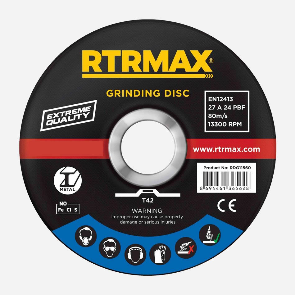 Rtrmax 180mm Çapak Alma Diski Rdg18060