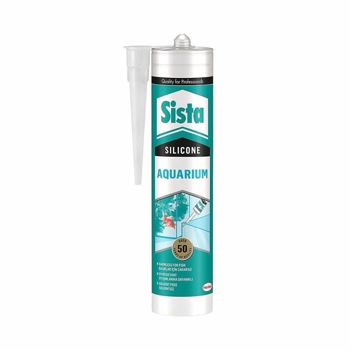 Sista Akvaryum Silikon Şeffaf 340g 280ml