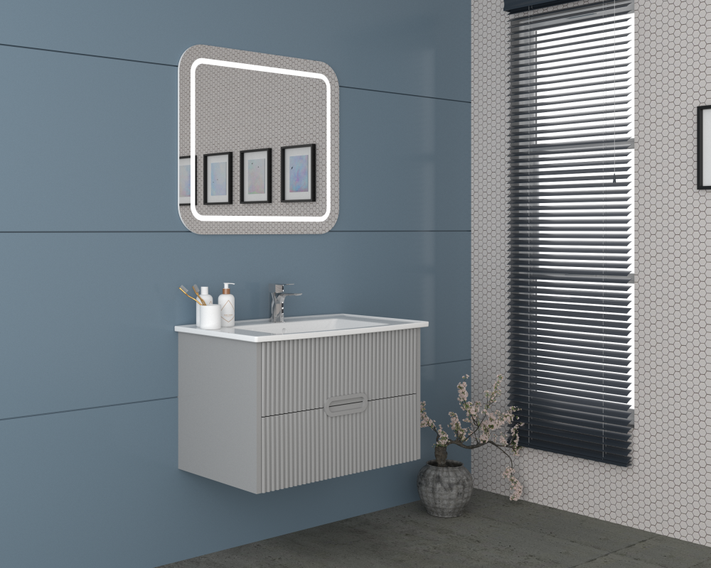 Paris 80 Cm Banyo Dolap Takımı