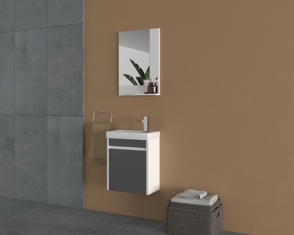 Aden 45 Cm Banyo Dolap Takımı