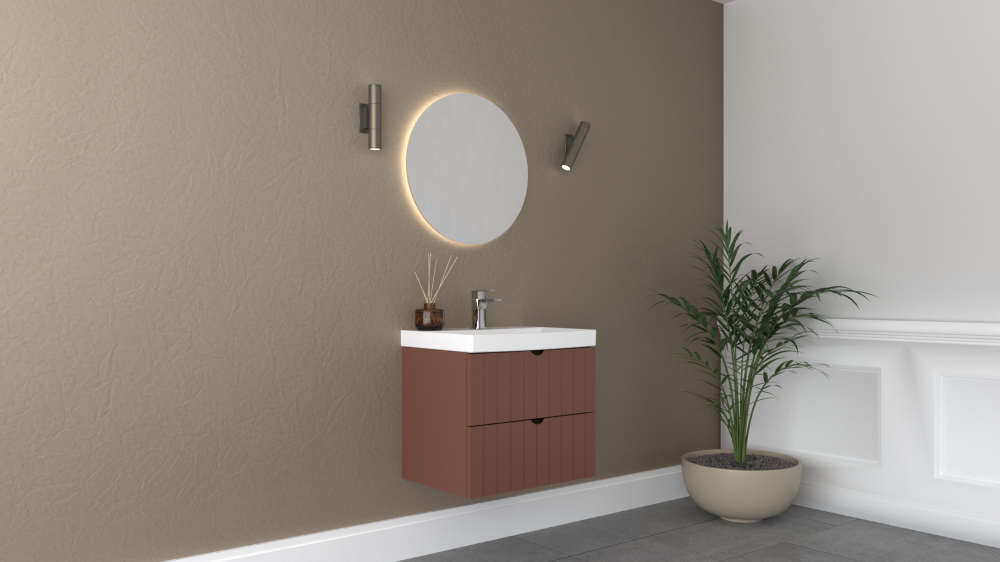 Siena 60 Cm Banyo Dolap Takımı 