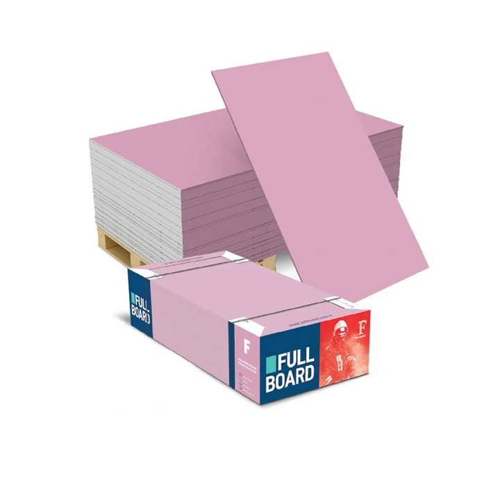 Abs Alçı Plaka Kırmızı ( Yanmaz Alçıpan 1200x2500 12,5mm )