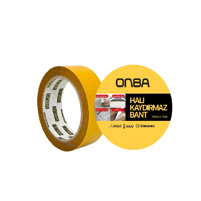 Onba Halı Kaydırmaz Bant 48x5m 