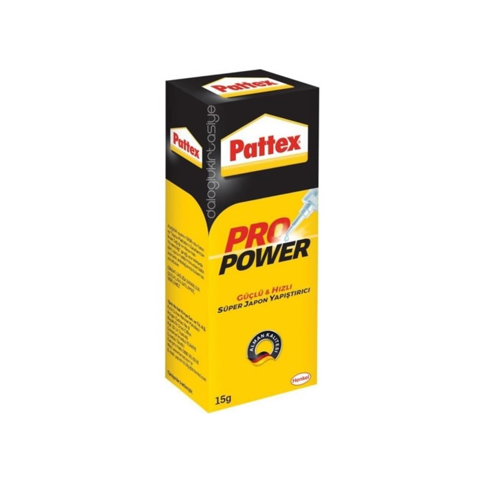 Pattex Pro Power 15 Gr Süper Japon Yapıştırıcı